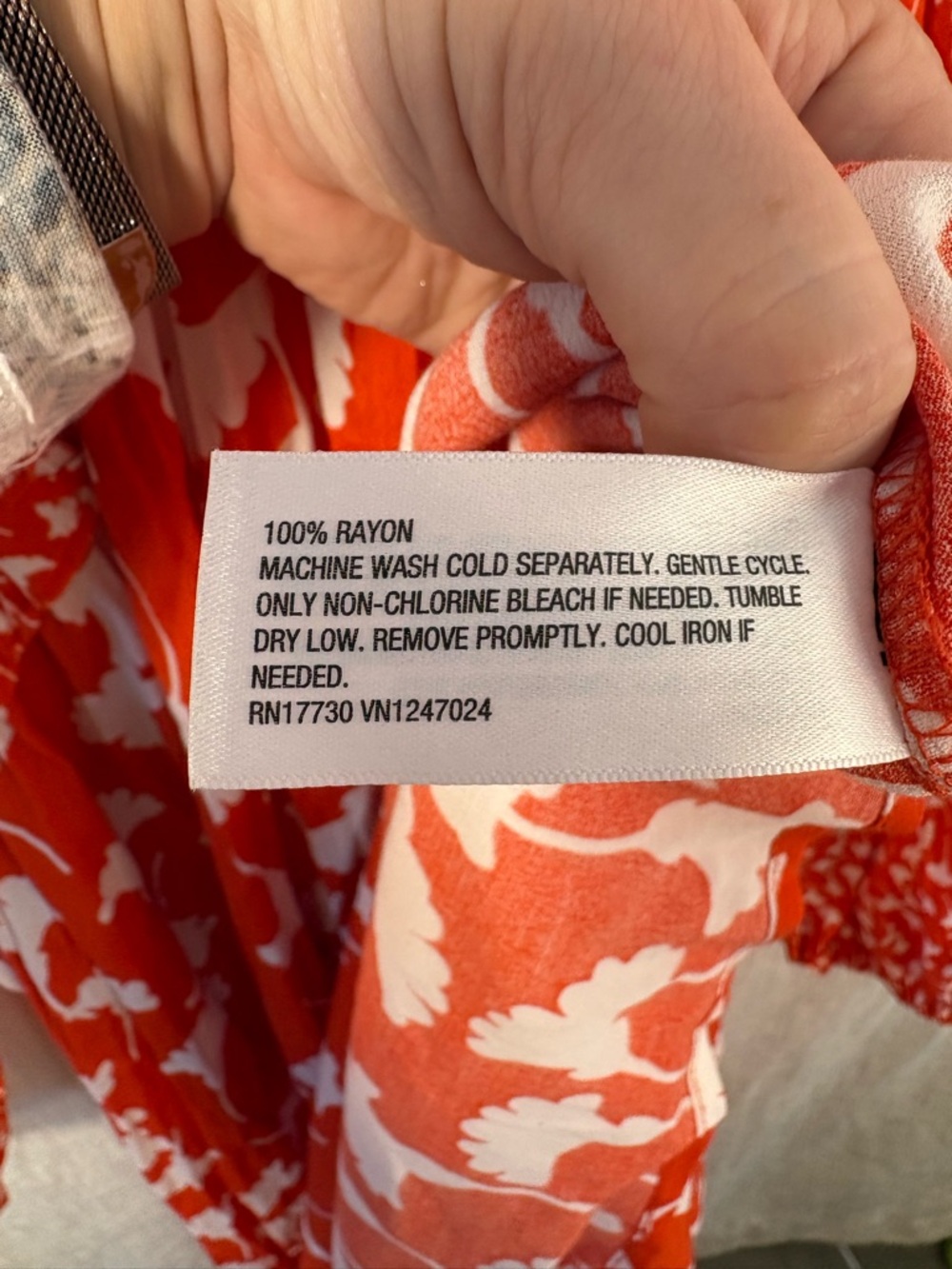 Diane von Furstenberg for Target Boho Midi Dress – Size Large – Orange Print - Picture 8 of 9